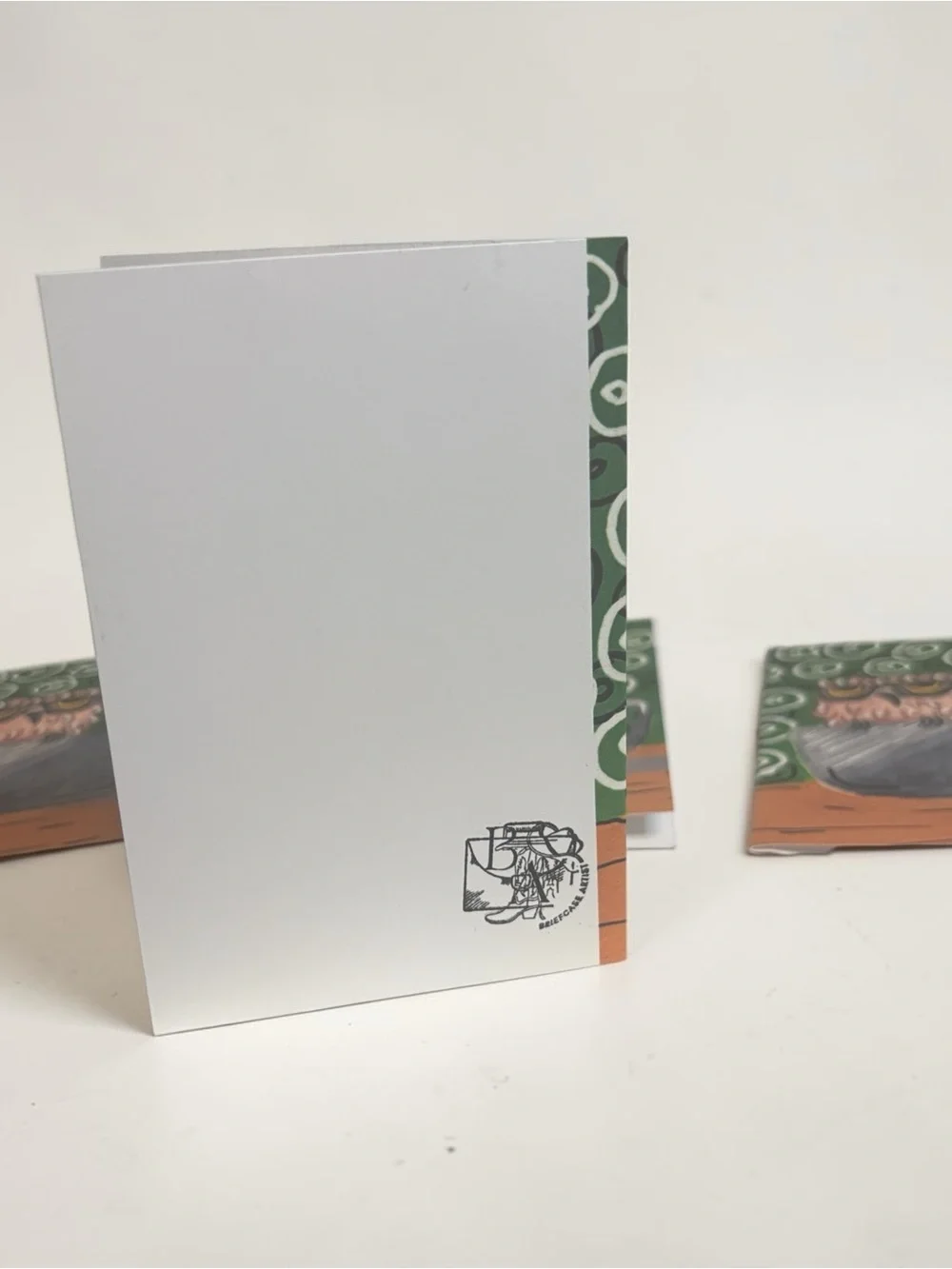 Wise Owl Coffee Break – 5 Pack Greeting Card Set by Briefcase Artist